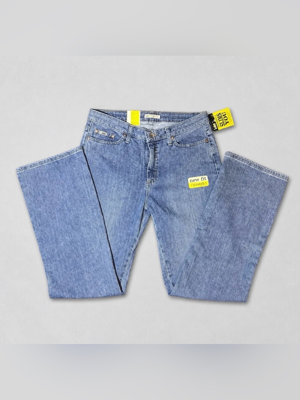 Lee Instantly Slims You Mature Bootcut Jeans Women Size 12 Medium Wash Stretch